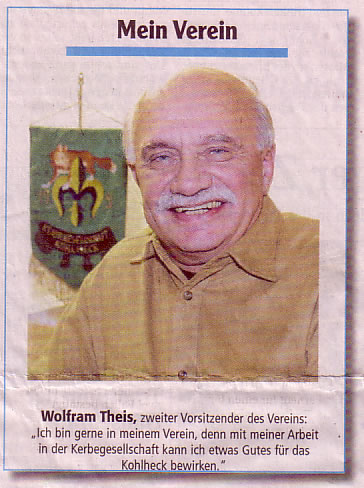Wolfram Theis in "Mein Verein"