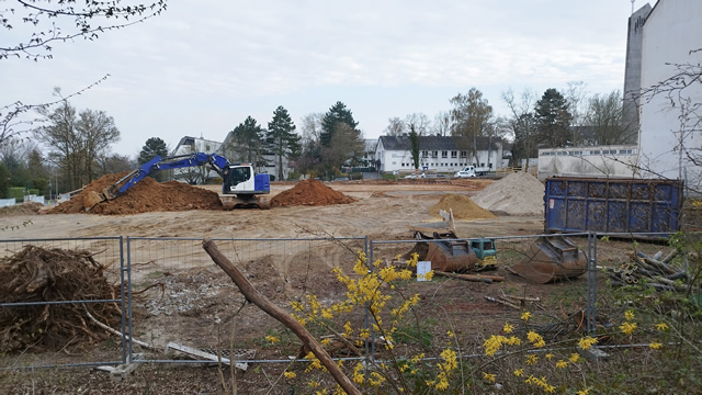 Blick auf den ehemaligen Festplatz